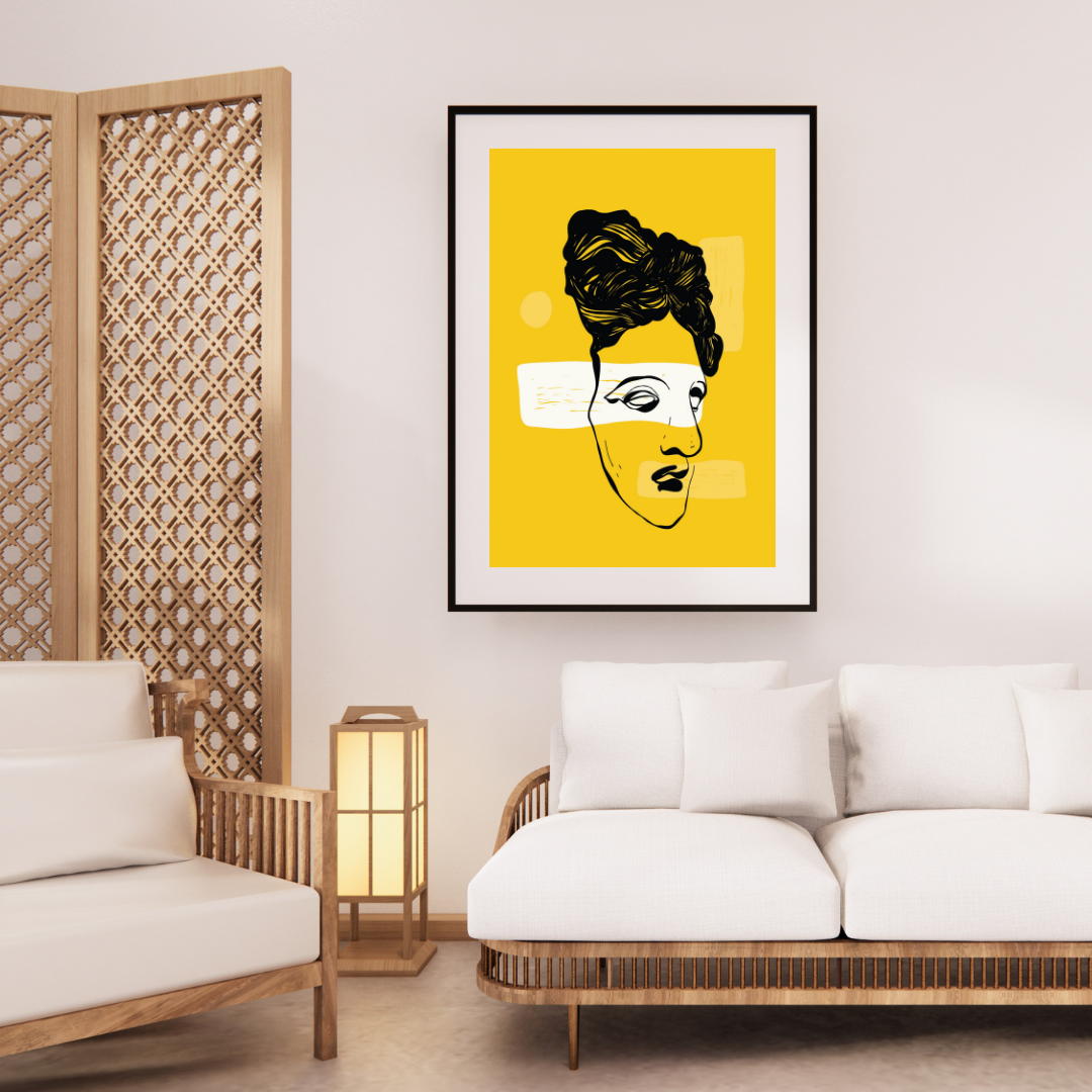 Antik İllüstrasyonlar - Poster Çerçevesiz Poster Duvar Tablosu Modern Tablo