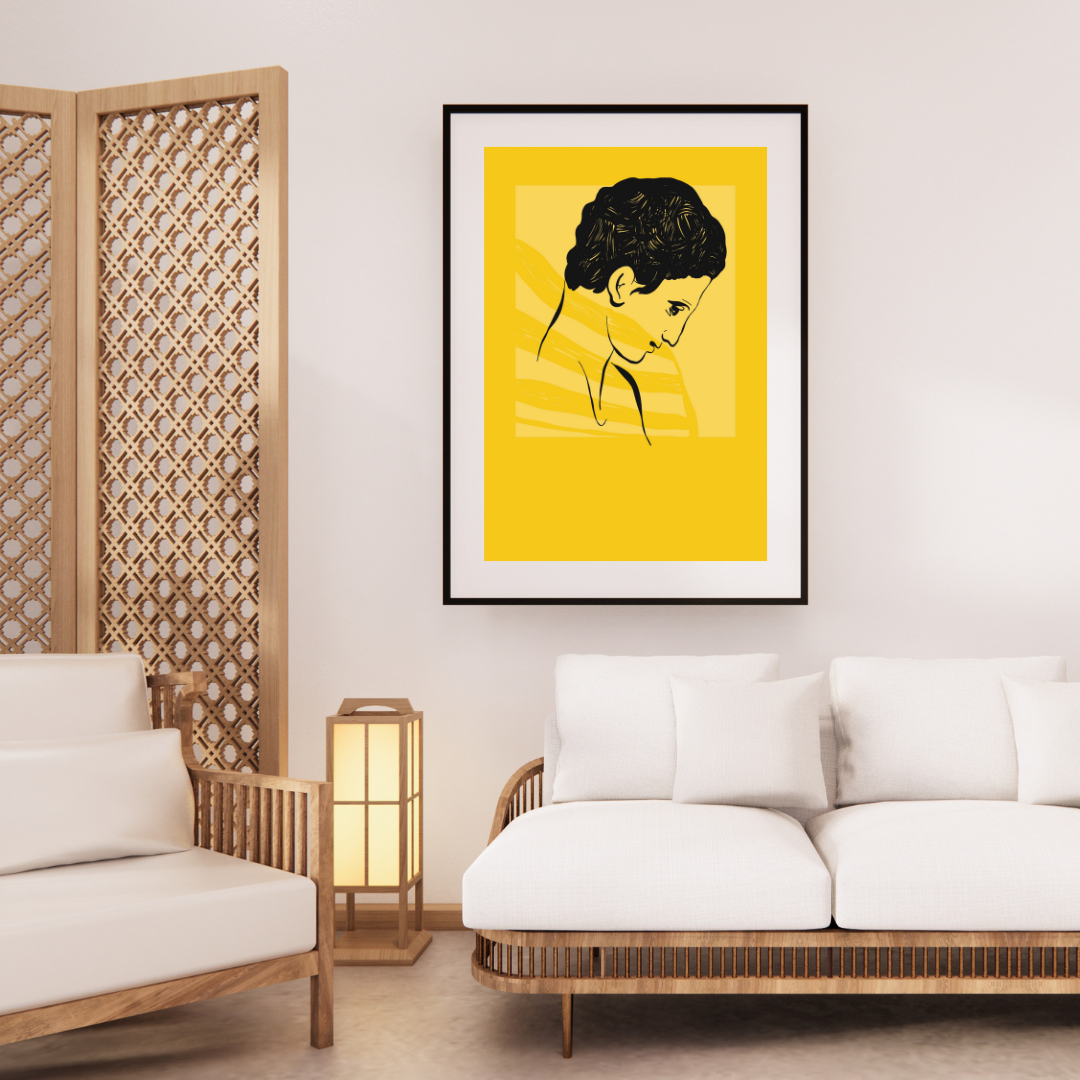 Antik İllüstrasyonlar - Poster Çerçevesiz Poster Duvar Tablosu Modern Tablo