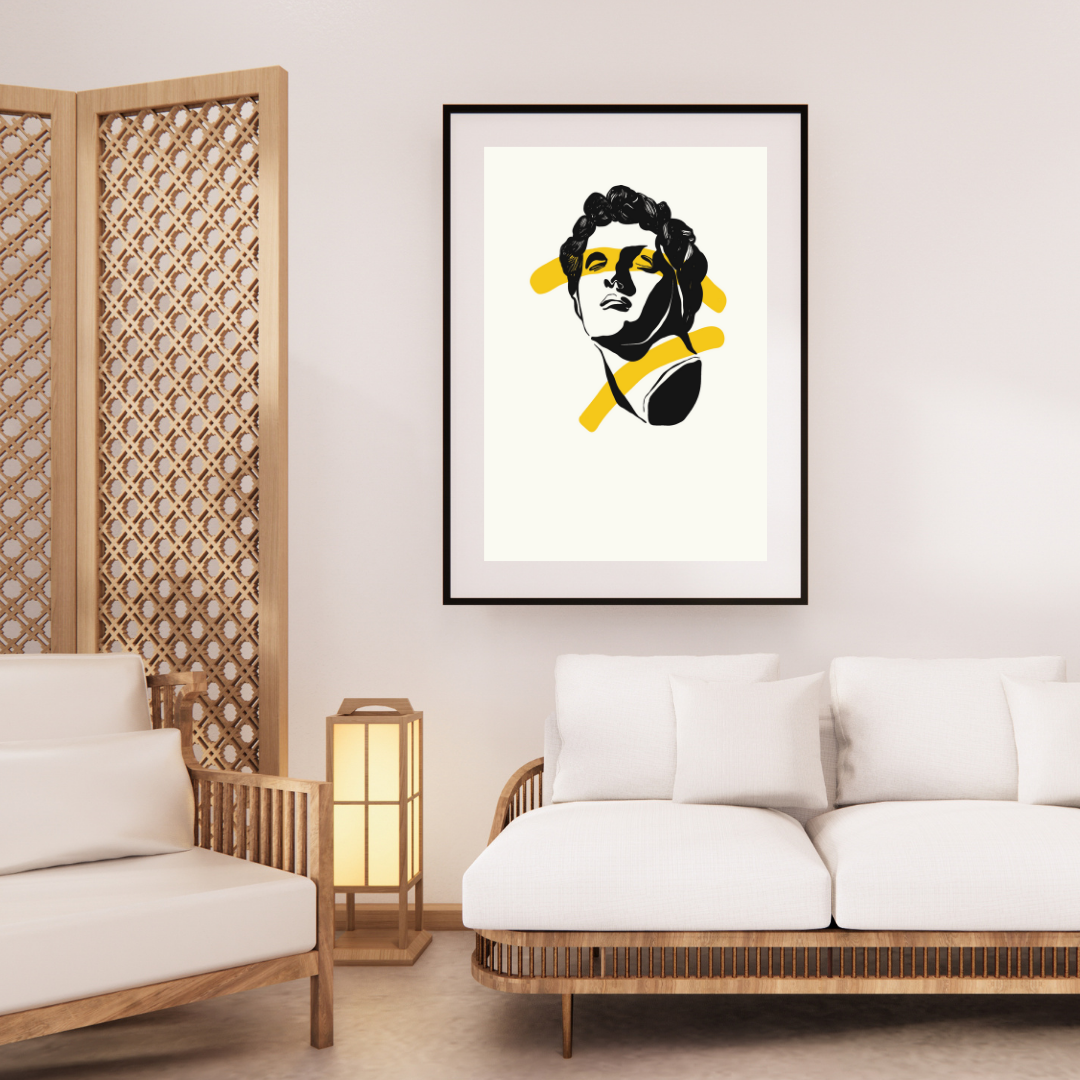 Antik İllüstrasyonlar - Poster Çerçevesiz Poster Duvar Tablosu Modern Tablo