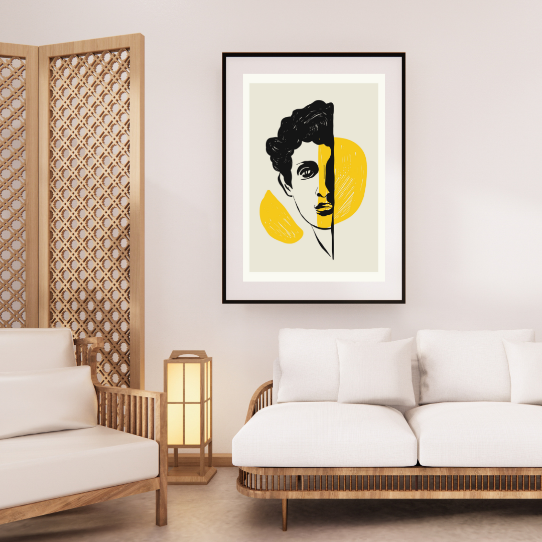 Antik İllüstrasyonlar - Poster Çerçevesiz Poster Duvar Tablosu Modern Tablo